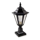 CRISTHER - Luminaria ELITE-6 52 E-27 difusor mate negro