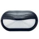 CRISTHER - Plafón PLAFF E-27 SEMI negro