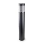 DOPO - Baliza con tapa E-27 40cm difusor cristal serie OMO antracita