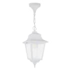 DOPO - Farol colgar 21x31 E-27 mate ROB blanco