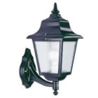 DOPO - Farol con brazo 21x31 E-27 transparente ROB negro