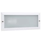 DOPO - Empotrable pared XALOC IP44 E-27 40W blanco