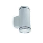 DOPO - Aplique TRAMUNTANA IP65 E-27 2x100W gris