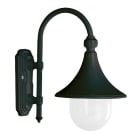 CRISTHER - Luminaria TROM pared E-27 60W IP-43 negro