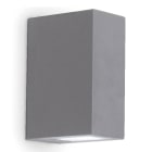 DOPO - Aplique pared UFO IP54 LED 2x1W gris