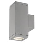 DOPO - Aplique CUB IP54 GU10 2x35W gris