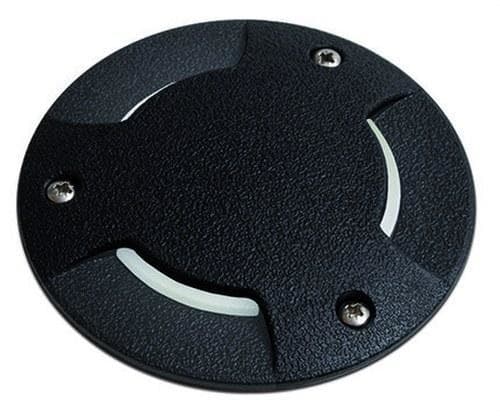 CRISTHER - Empotrable BRUSELAS IP67 GX53 3-OPEN negro