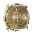 CRISTHER - Aplique OTTONE IP54 E27 redondo latón