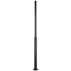 CRISTHER - Poste clásico INDURA altura 240 base 18 negro