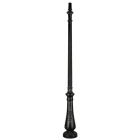 CRISTHER - Poste clásico INDURA altura 250 base 28 negro