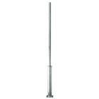 CRISTHER - Poste hierro CITY-FER con regulación altura 250 base 18x18