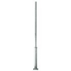 CRISTHER - Poste hierro CITY-FER con regulación altura 300 base 18x18