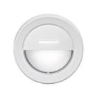 DAISALUX - Baliza Aras redonda con visera blanco led blanco