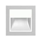 DAISALUX - Baliza Alzir/C-CC difusor blanco/transparente 230V blanco cálido gris