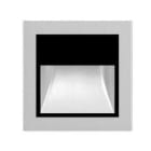 DAISALUX - Baliza Alzir/C suelo-CC 230V negro/transparente gris