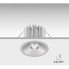 DAISALUX - Luminaria de emergencia Izar led N30 antipánico gris plata
