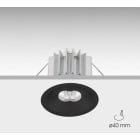 DAISALUX - Luminaria de emergencia Izar led N30 evacuación negro