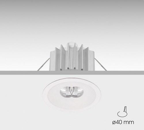 DAISALUX - Luminaria de emergencia Izar led 2N30 evacuación blanco