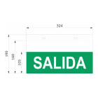DAISALUX - Difusor serigrafiado salida