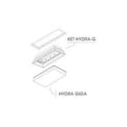 DAISALUX - Caja para enrasar techo/pared Hydra Giga