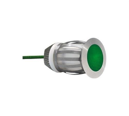 DAISALUX - Alumbrado baliza Leda V 24V led verde difusor transparente