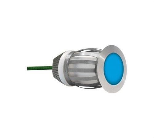 DAISALUX - Alumbrado baliza Leda Z 24V led azul difusor opal