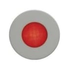 DAISALUX - Baliza Lyra R/R led rojo transparente 24 inoxidable
