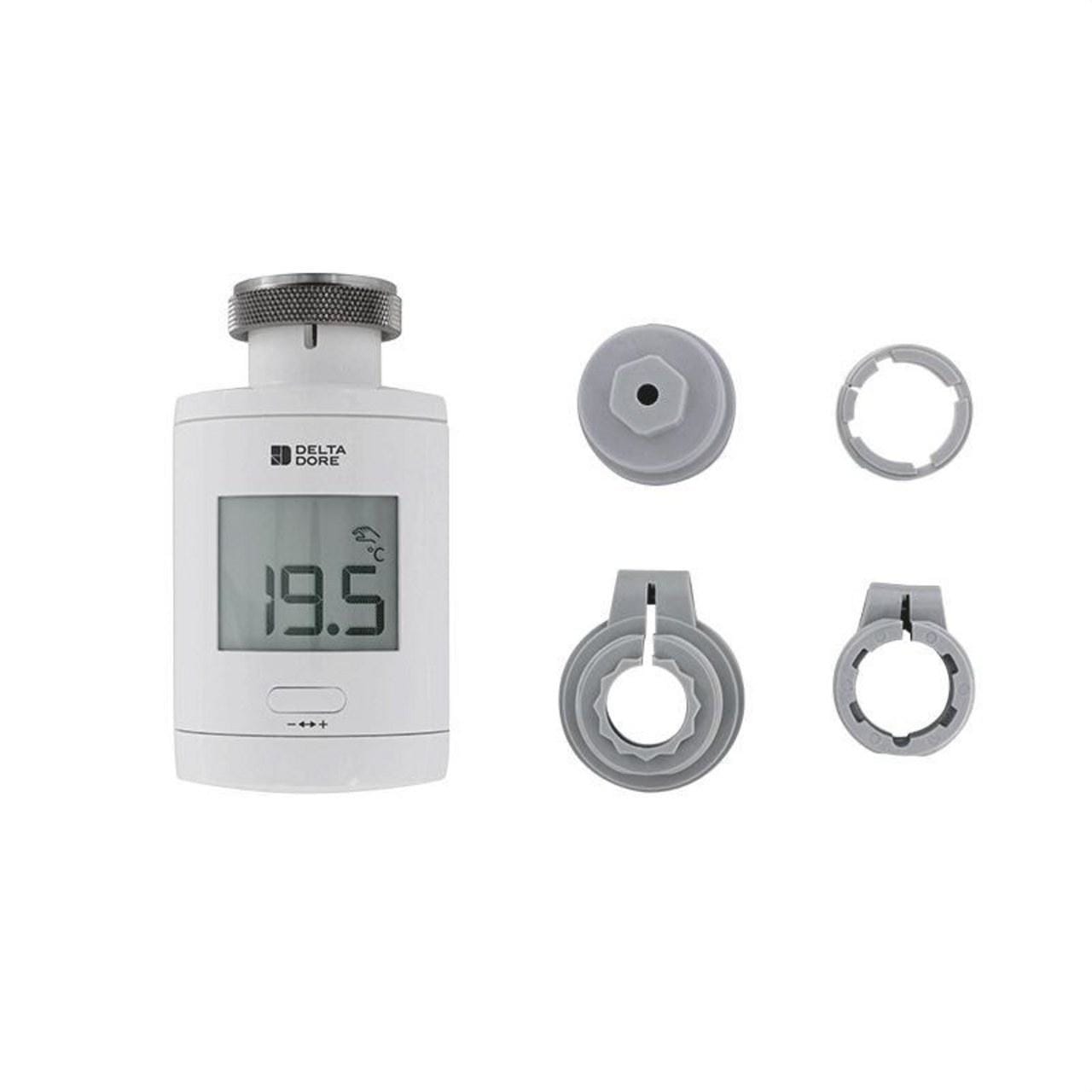 DELTA DORE - Cabezal termostático TRV 1.0 adaptador RA, RAVL, RAV