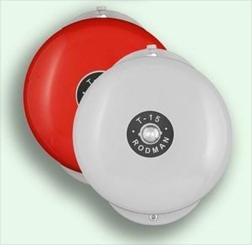 RODMAN - Timbre campana MASTERBELL gris 24/48VCC diámetro 150