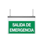 DAISALUX - Luminaria VIR-S neutro suspendida salida emergencia