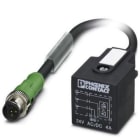 PHOENIX CONTACT - Cable para sensores/actuadores SAC-3P-M12MS/5,0-PUR/A-1L-Z negro grisáceo RAL 7021