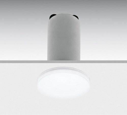 DAISALUX - Luminaria estanca semi-empotrado Lens 2N30 2h 230V blanco