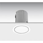 DAISALUX - Luminaria Lens led redondo aro embellecedor sintético N30-A blanco