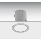 DAISALUX - Luminaria Lens led redondo aro embellecedor sintético N40-A gris
