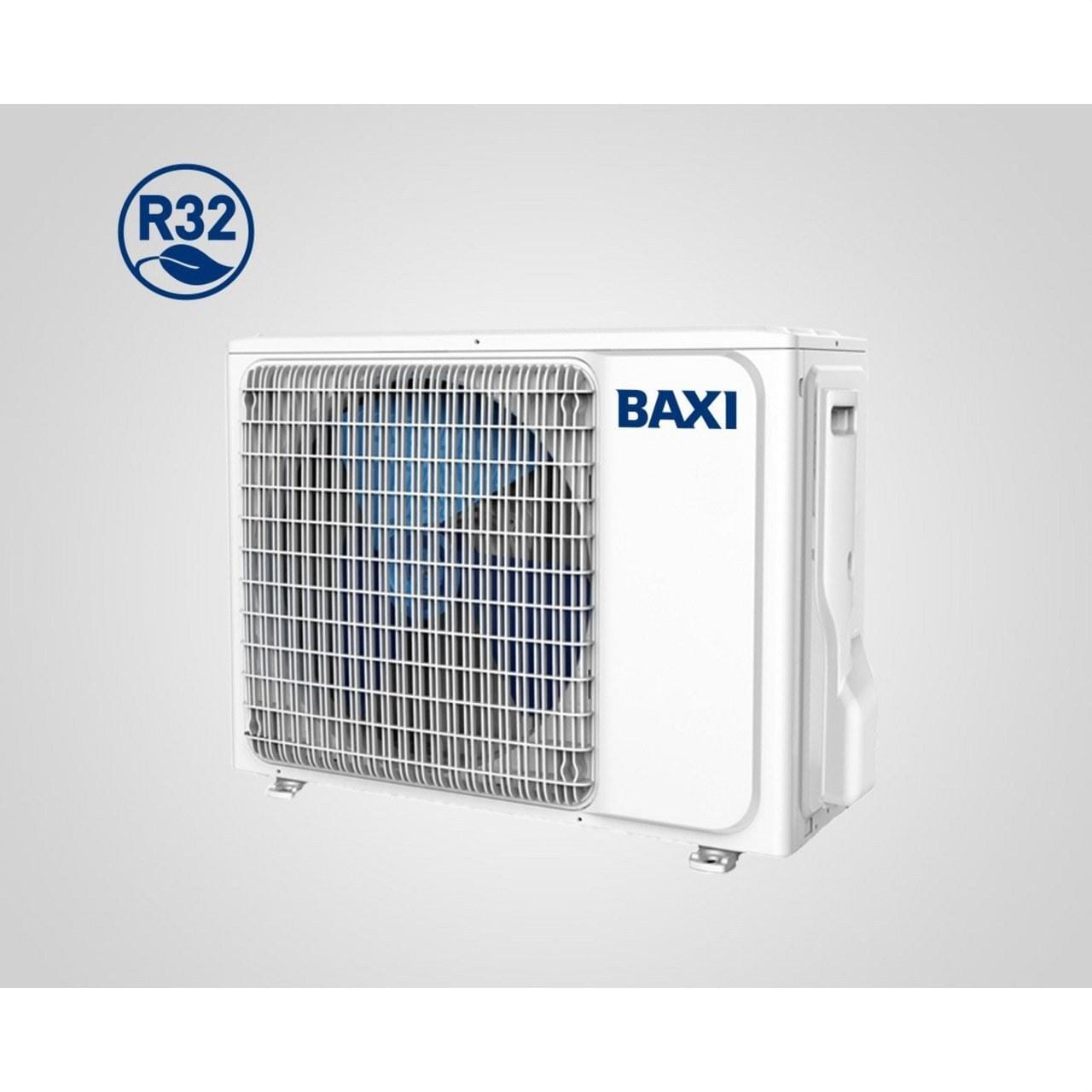 BAXI - Unidad exterior ANORI Mono R32 LSGT25-S 720/540/260mm cables de alimentación 2x1.5+T