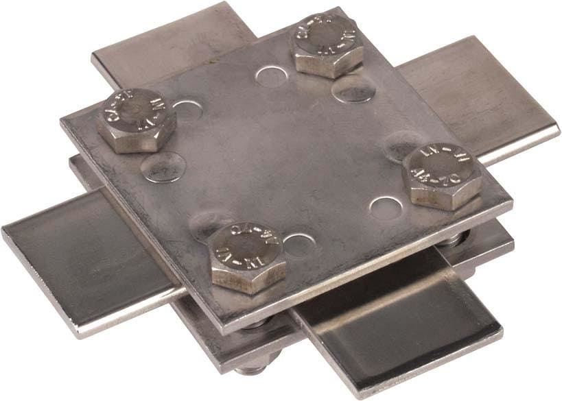 DEHN - Cruceta conexión sin placa FL/FL 30/30mm NIRO V4A