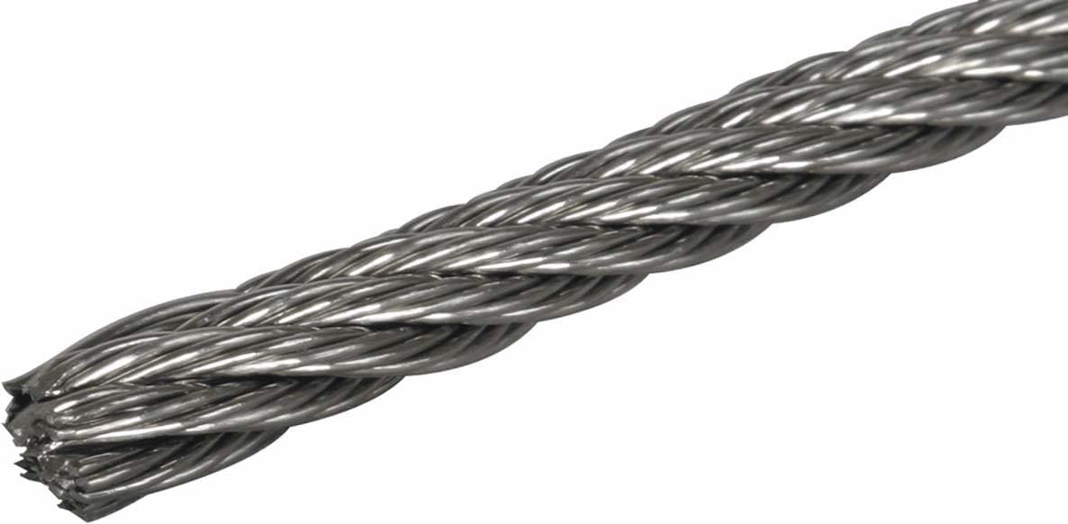 DEHN - Cable 42mm² 7x19x0,68mm St/St V4A 100m