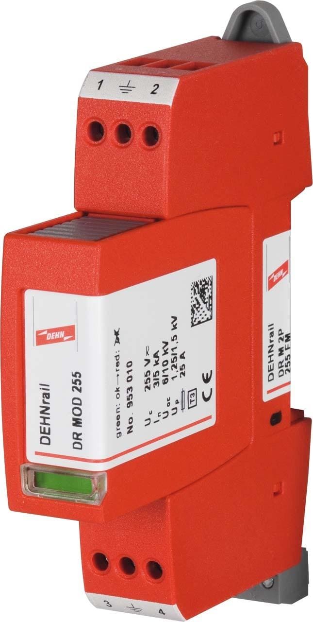 DEHN - DESCARGADOR SOBRETENSIONES DR-M-2P-255FM