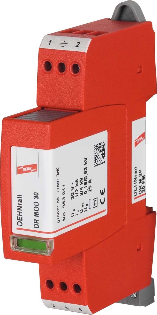DEHN - DESCARGADOR SOBRETENSIONES DR-M-2P-30-FM
