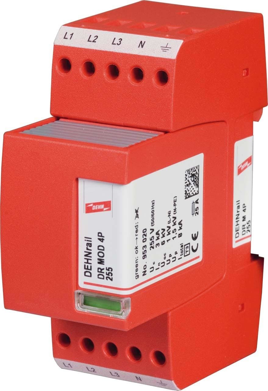 DEHN - DESCARGADOR SOBRETENSIONES DR-M-4P-255