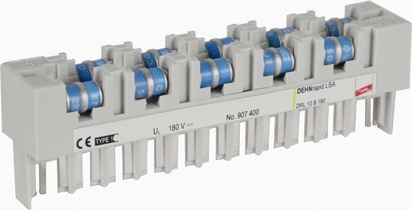 DEHN - Descargador DRL10 B180 para TECNICA LSA