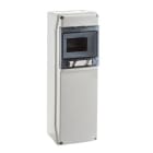 IDE - Cofret IP65 superior 1x6 módulos de color gris plata