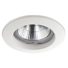 INDELUZ - Empotrable fijo circular NIX LC QPAR16 50W GZ10 blanco