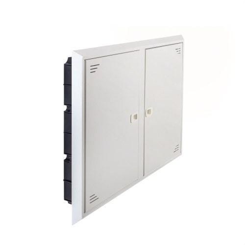 IDE - Registro ICT RTR 500x600x80 base plástica puerta metálica empotrar pared convencional