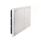 IDE - Registro ICT RTR 500x600x80 base plástica puerta metálica empotrar pared convencional