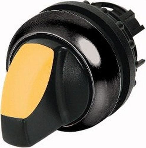 EATON - Selector luminoso M22S-WRLK-Y enclavamiento con 2 posiciones amarillo