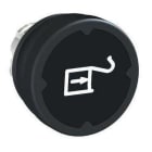 Schneider Electric - Pulsador entrada severos negro con marcado ZB4BC28015