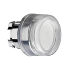Schneider Electric - Cabezal XB4 para pulsador iluminado blanco CUSTO