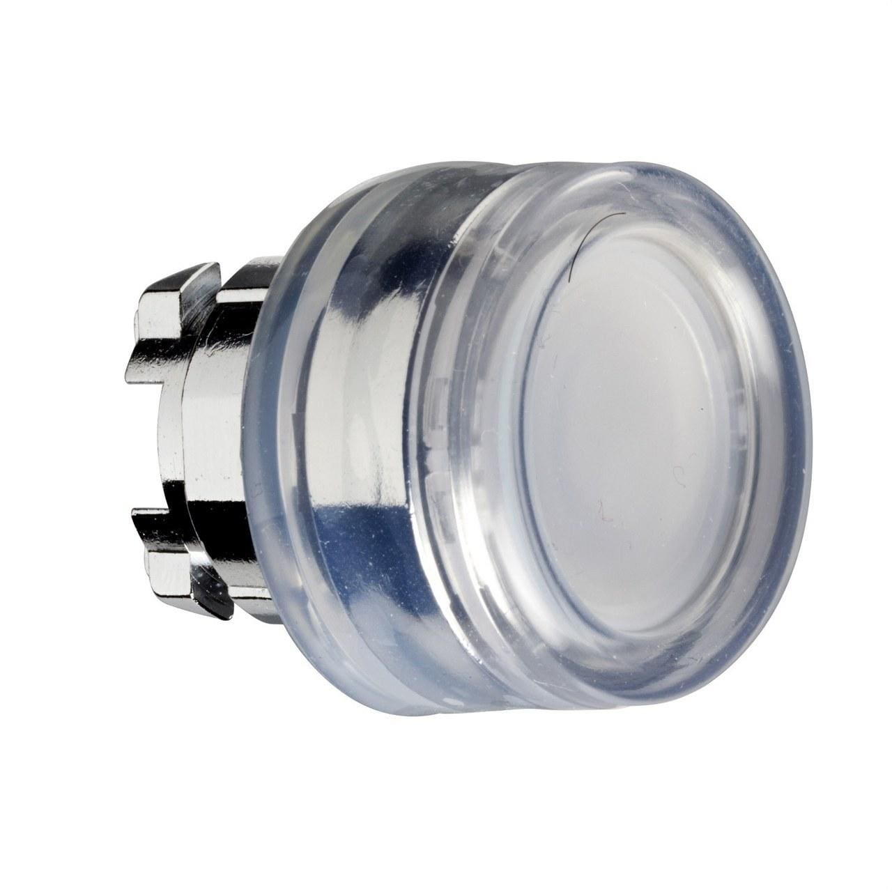 Schneider Electric - Cabeza pulsador goma XB4 blanco CUSTO