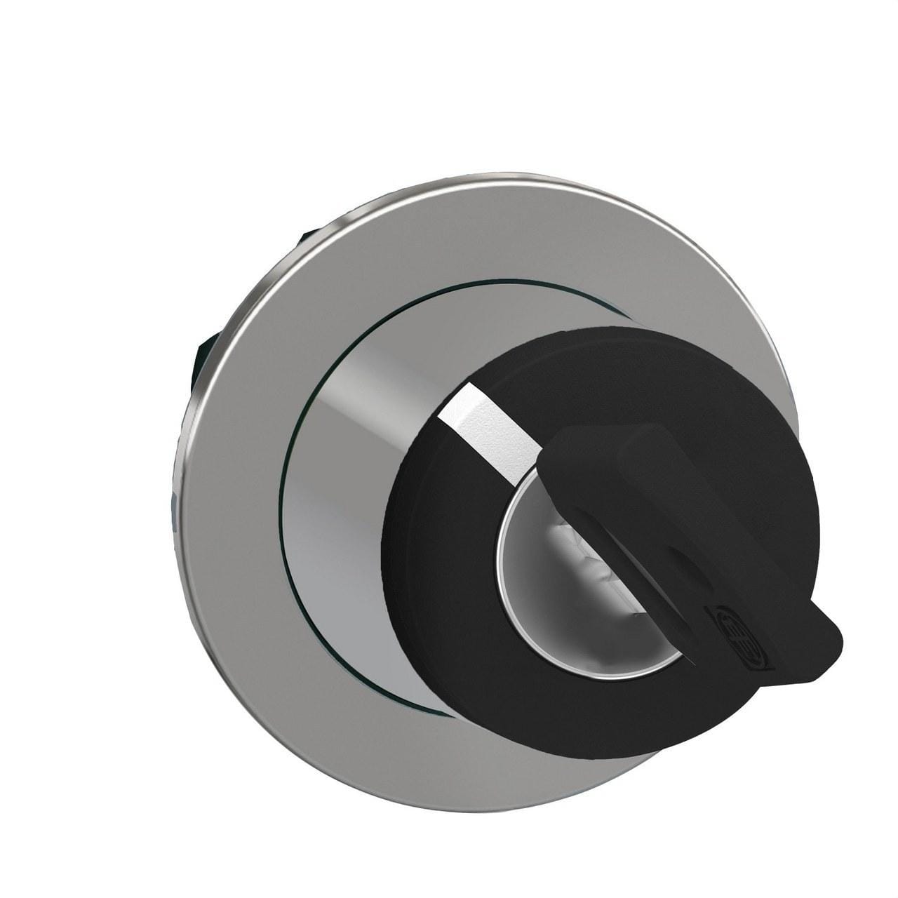 Schneider Electric - Cabeza selector XB4 montaje enrasado llave 455 2 posiciones fijas retirada cualquier posición